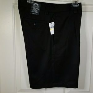 Van Heusen Black Microfiber Comfort Stretch Shorts